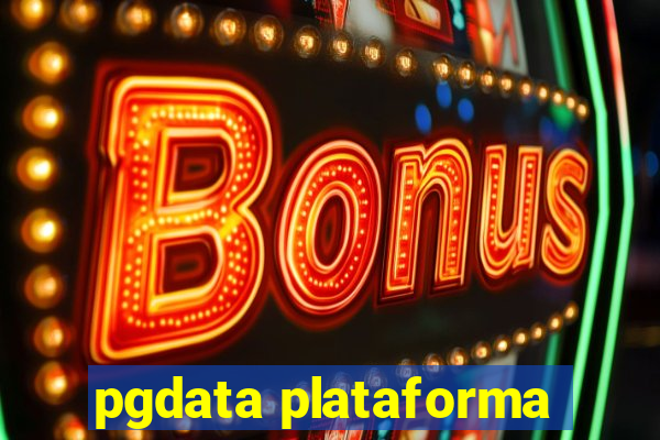 pgdata plataforma